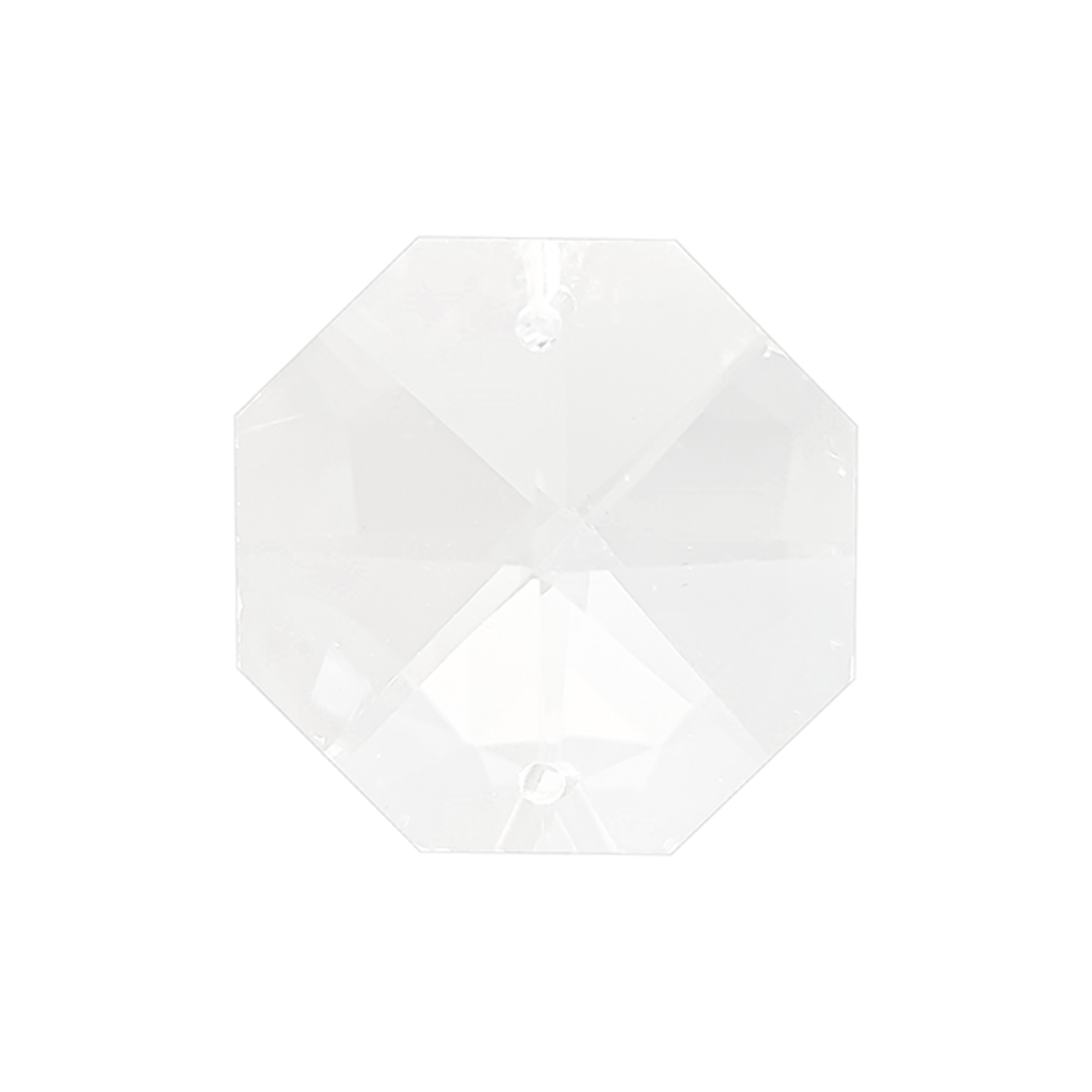 C50028  Crystal Octagon Without Ring 28mm